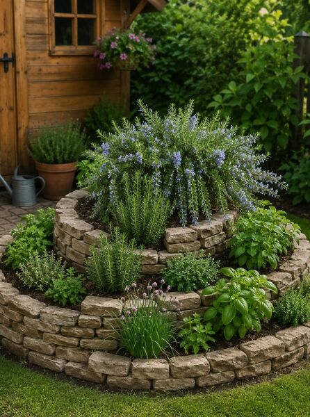 Rosmarin 'Capri' - Rosmarinus officinalis 'Capri'