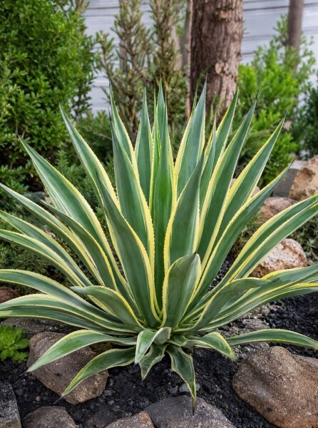 Agave 'Marginata' - Furcraea selloa 'Marginata'