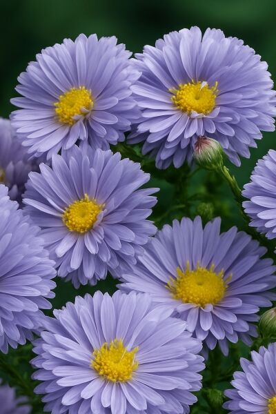 Glattblatt-Aster 'Marie Ballard' / Glattblatt-Aster 'Marie Ballard'