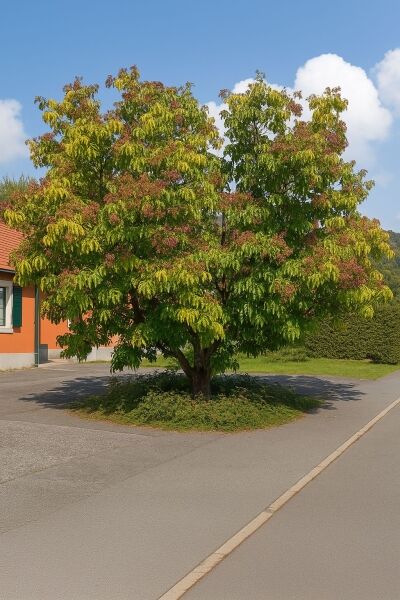 Samthaarige Stinkesche / Bienenbaum / Honigesche / Tetradium daniellii (Syn. Euodia hupehensis)