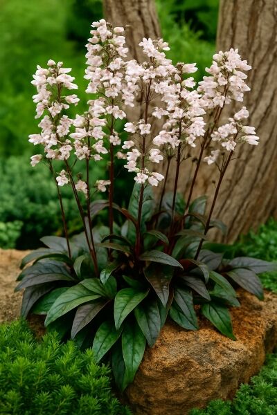 Fingerhut-Bartfaden 'Husker Red' / Fingerhut-Bartfaden 'Husker Red'