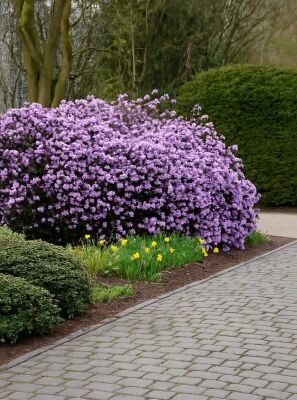 Zwerg-Rhododendron 'Blue Tit Magor' - Rhododendron impeditum 'Blue Tit  Magor'