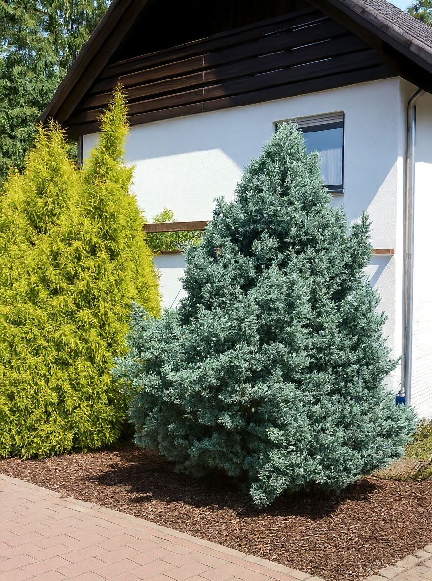 Silber-Zypresse / Sawara-Scheinzypresse 'Boulevard' - Chamaecyparis  pisifera 'Boulevard'