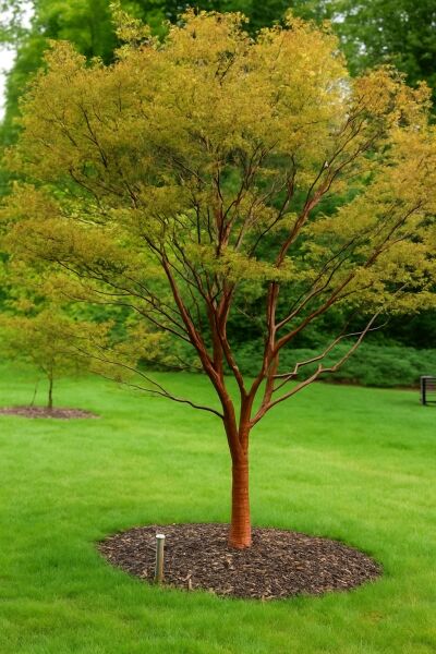 Mahagoni-Kirsche / Tibetanische Berg-Kirsche / Mahagoni-Kirsche / Tibetanische Berg-Kirsche