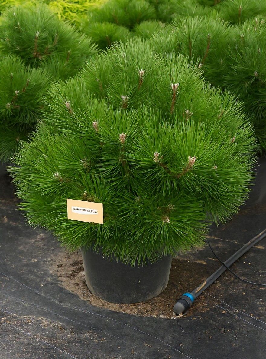 Zwerg-Schwarzkiefer - Pinus nigra 'Nana' - Baumschule NewGarden