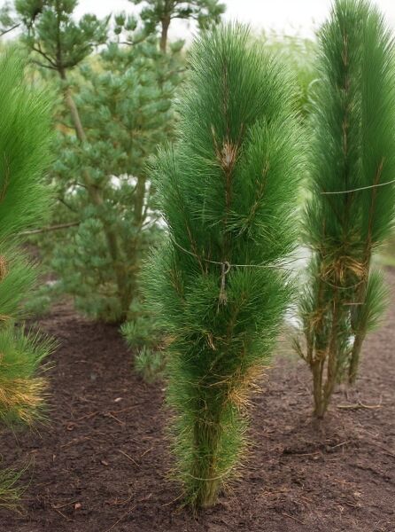 Pinus nigra 'Pyramidalis' (Säulen-Schwarzföhre) 125-150 cm m. Db., säulenförmiger Nadelbaum mit dichtem, grünem Nadellaub