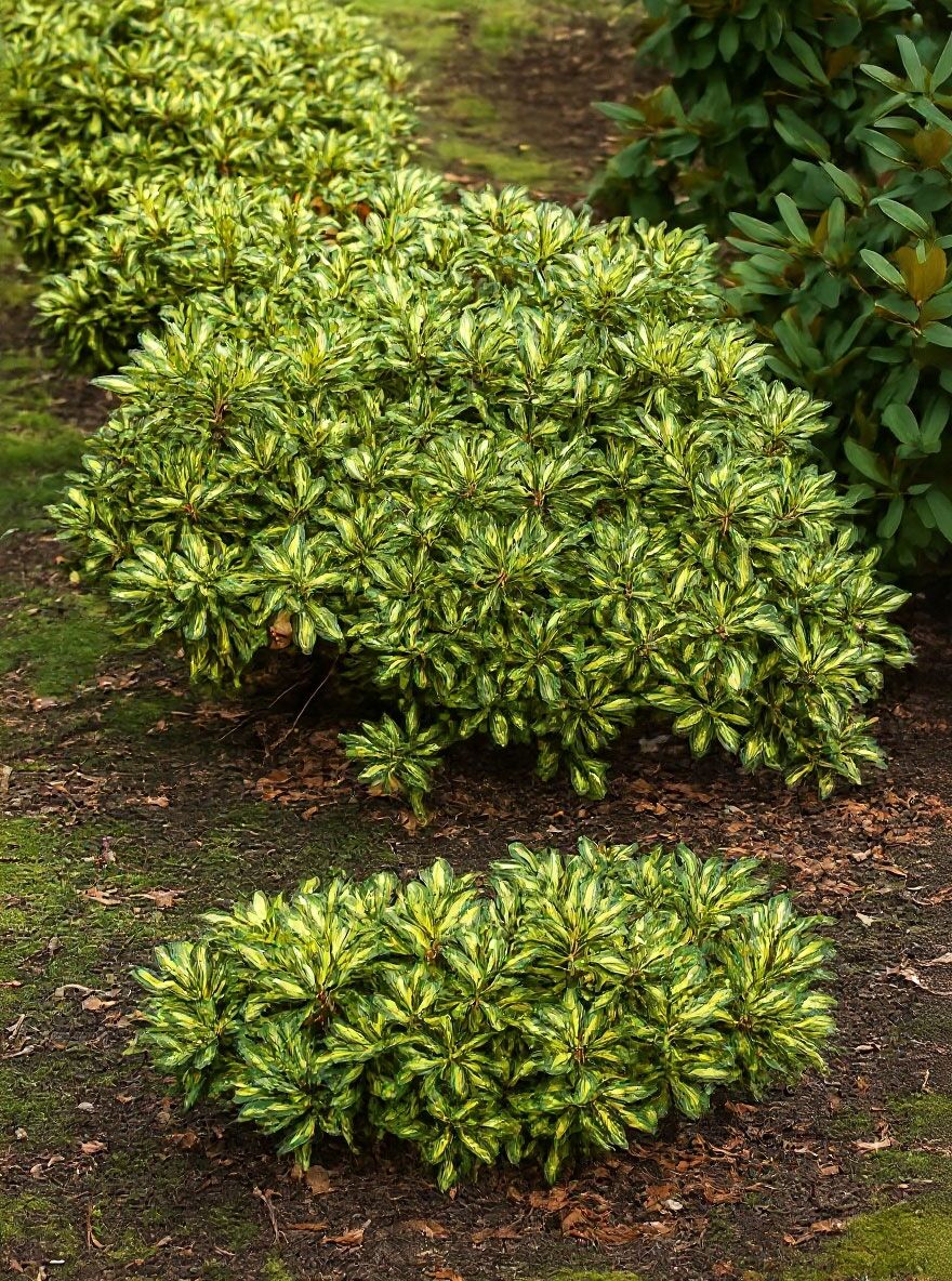Rhododendron 'Blattgold' - Rhododendron Hybride 'Blattgold' - Baumschule  NewGarden