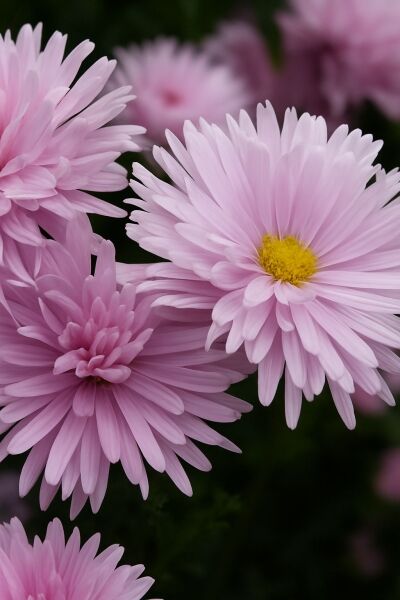 Glattblatt-Aster 'Fellowship' / Glattblatt-Aster 'Fellowship'