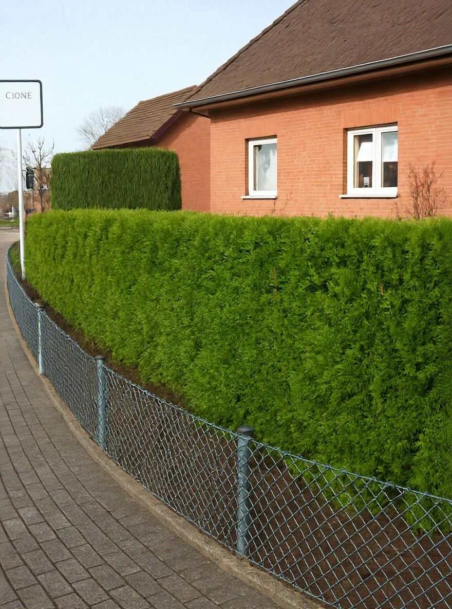 Riesen-Lebensbaum 'Atrovirens' - Thuja plicata 'Atrovirens' - Baumschule  NewGarden