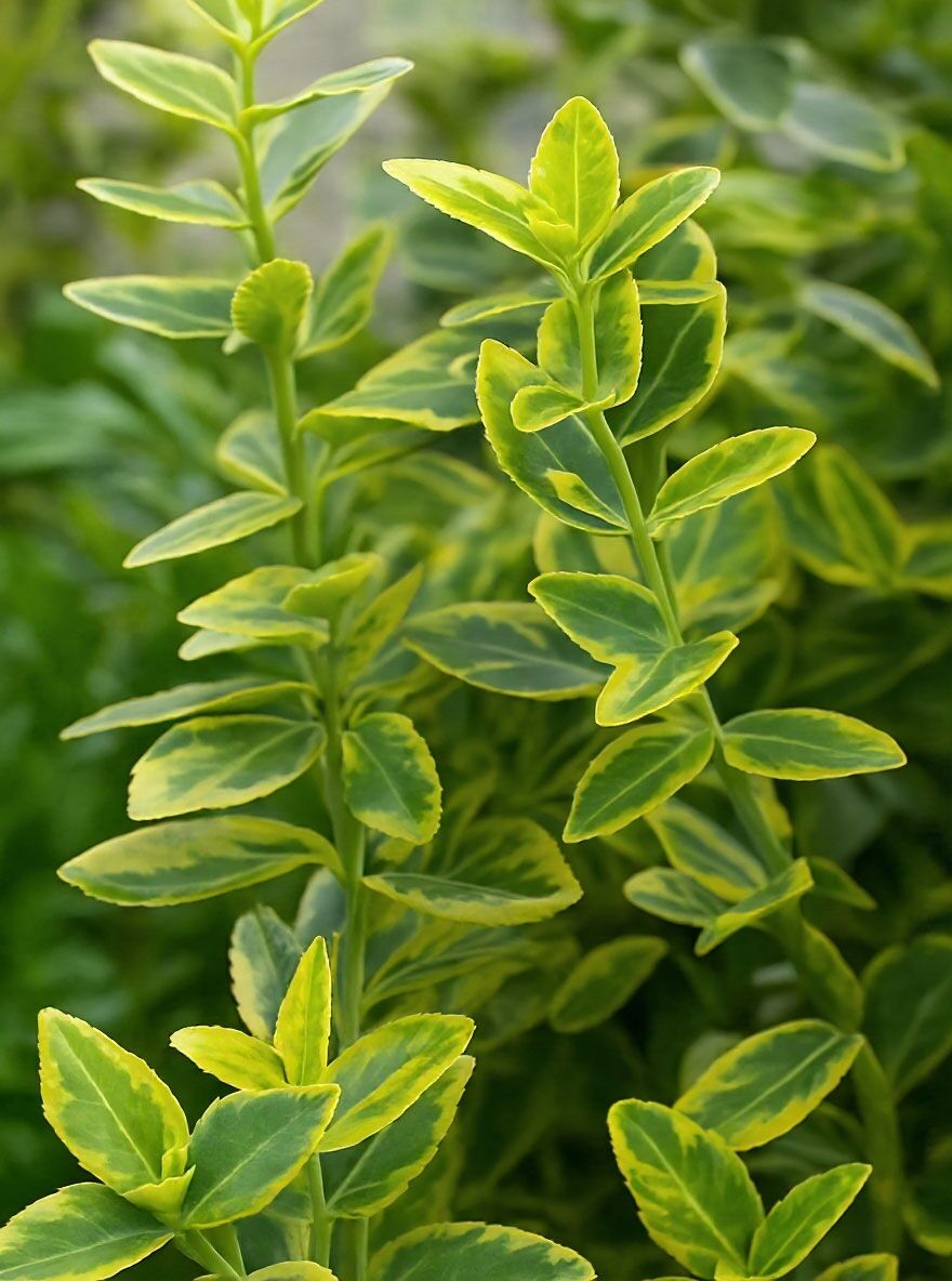 Gelbbunte Kriechspindel 'Emerald'n Gold' - Euonymus fortunei 'Emerald'n  Gold'