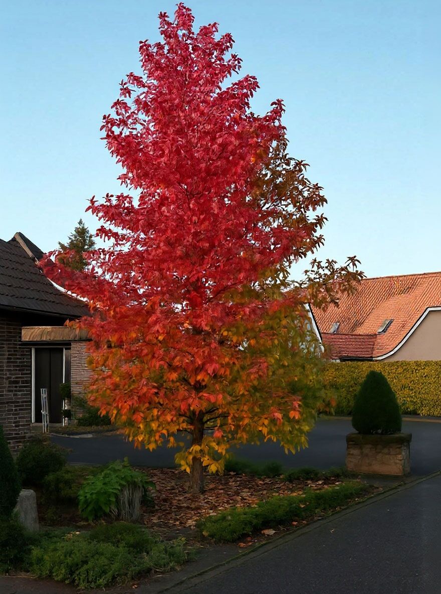 Amerikanischer Amberbaum / Guldenbaum - Liquidambar styraciflua -  Baumschule NewGarden