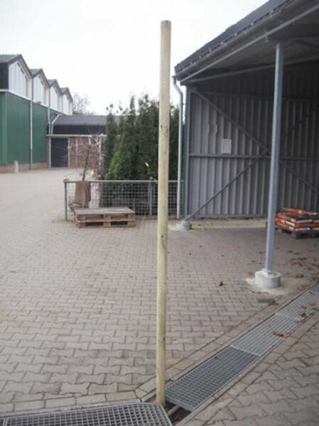 Pflanzpfahl / Pflanzpfähle Ø 6 cm kesseldruckimprägniert 250 cm / Art.-Nr.: 1000010
